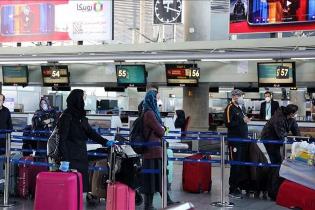 چک‌این چمدان‌ها در فرودگاه امام خمینی